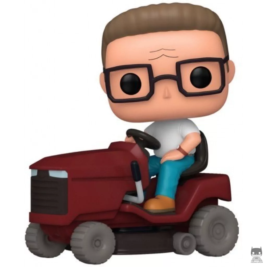 Figurine Funko POP Hank sur la Tondeuse à Gazon (Les Rois du Texas)