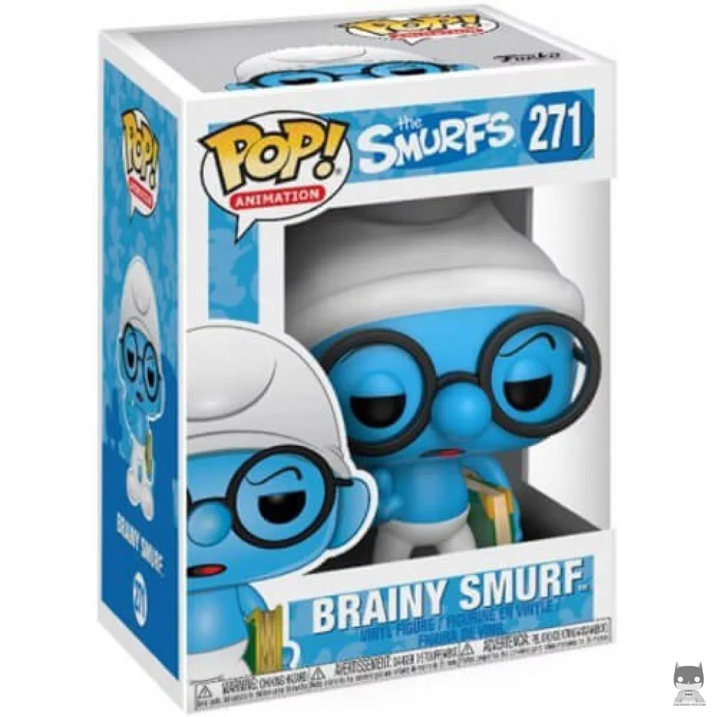 Figurine Funko POP Schtroumpf à Lunettes avec boîte