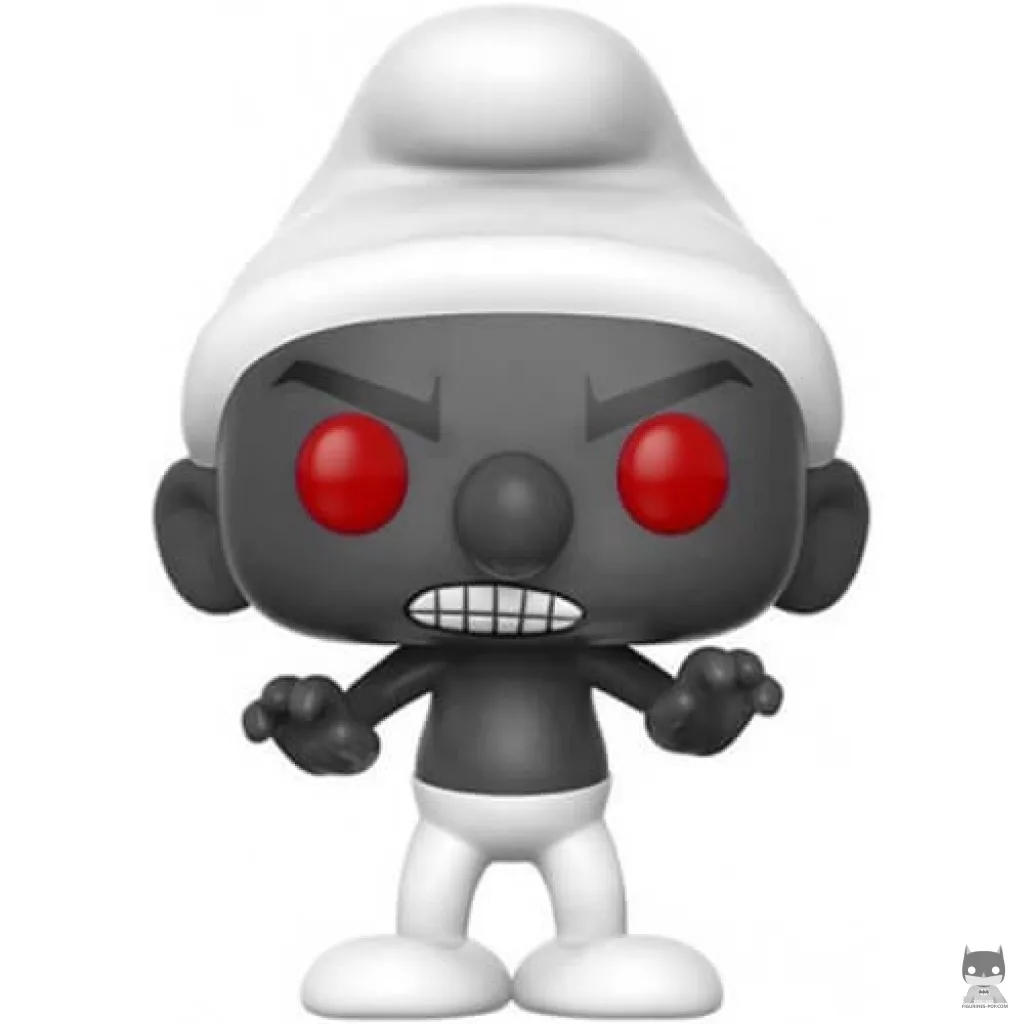 Figurine Funko POP Schtroumpf GNAP! (noir) (Les Schtroumpfs)