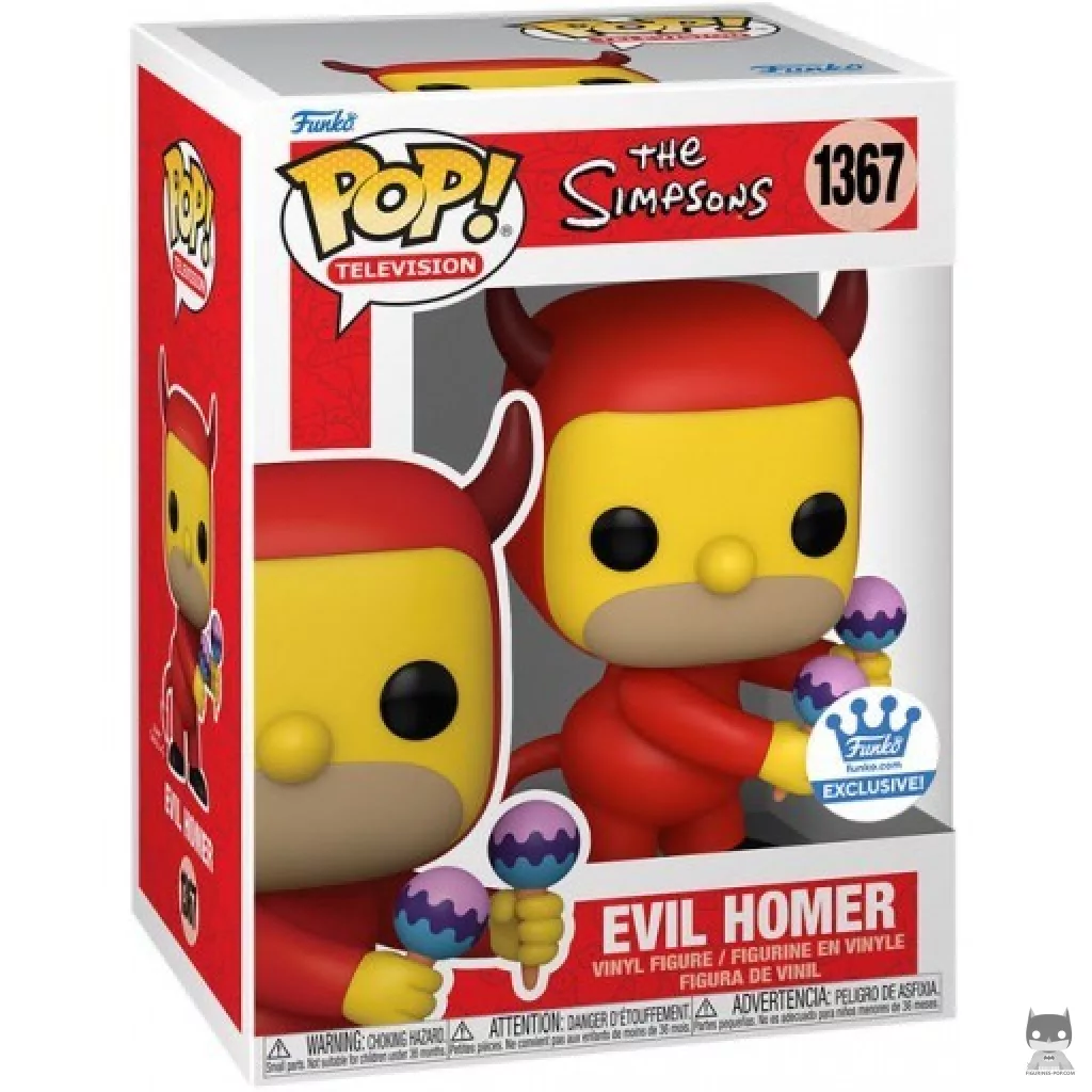 Figurine Funko POP Homer Diable avec boîte
