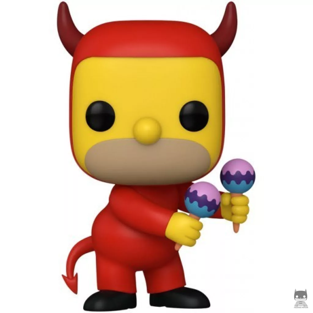 Figurine Funko POP Homer Diable (Les Simpson)