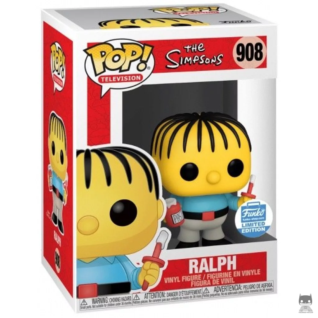 Figurine Funko POP Ralph Wiggum avec boîte