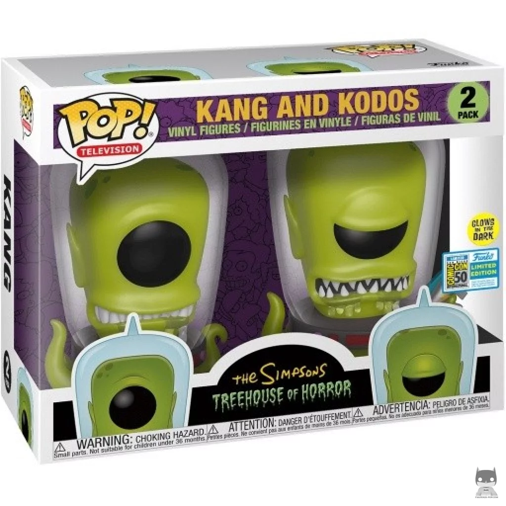 Figurine Funko POP Kang & Kodos avec boîte