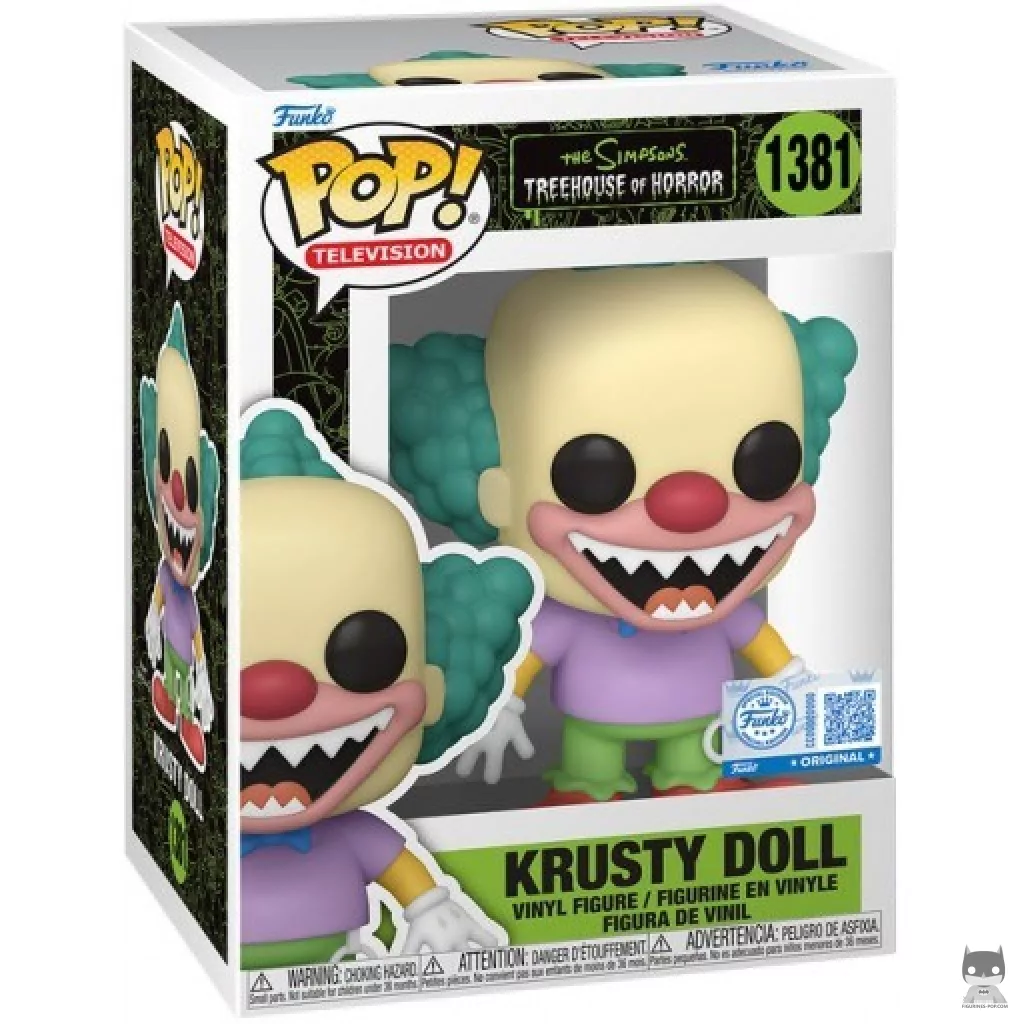 Figurine Funko POP Poupée Krusty avec boîte