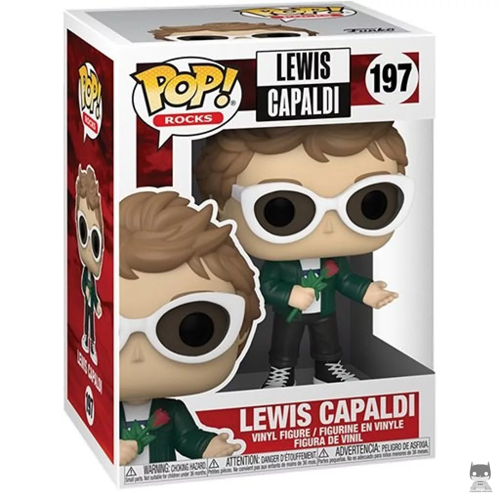 Figurine Funko POP Lewis Capaldi avec boîte