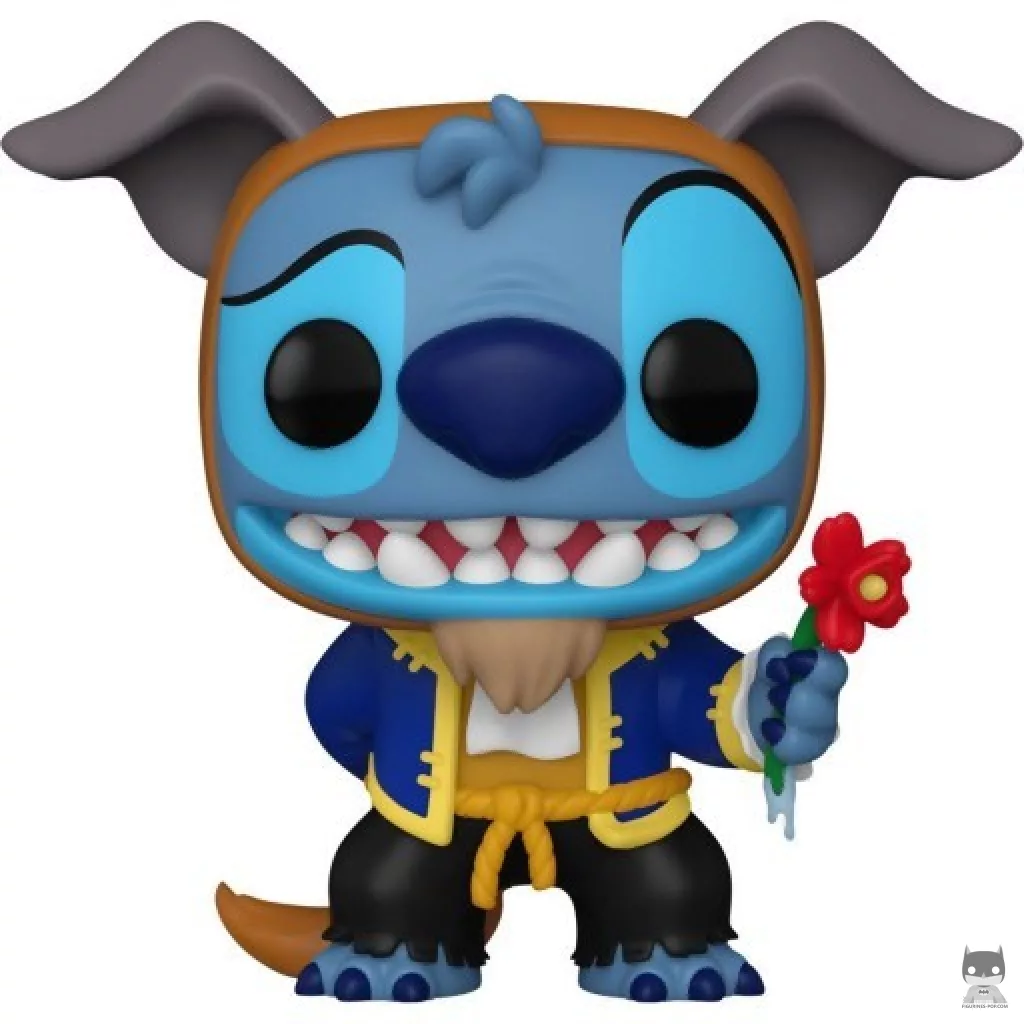 Figurine Funko POP Stitch en La Bête (Lilo and Stitch)