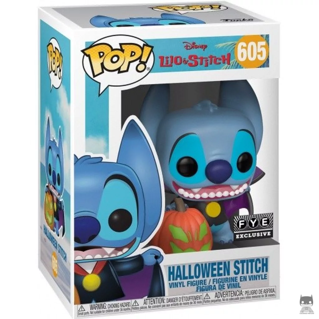 Figurine Funko POP Stitch Halloween avec boîte