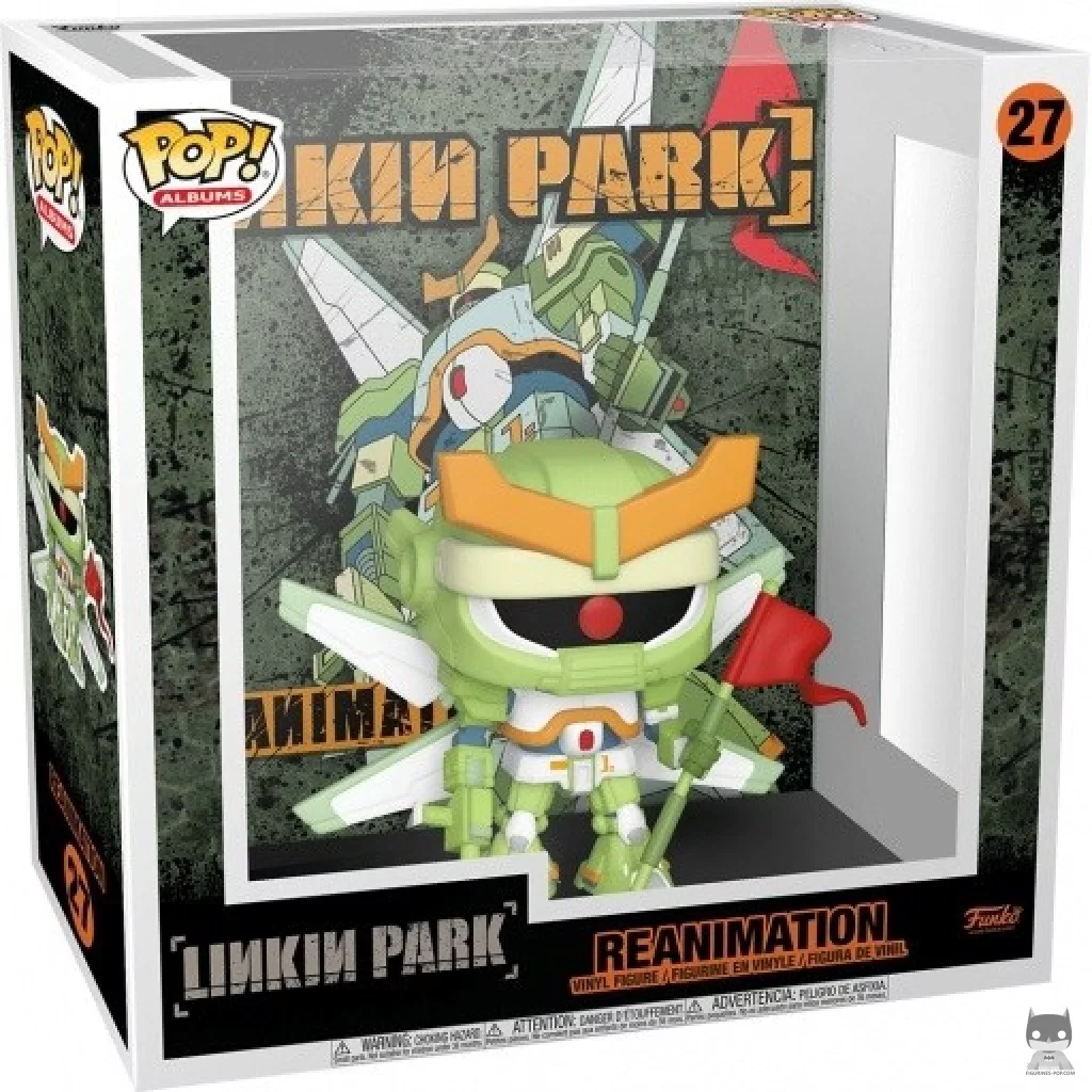 Figurine Funko POP Linkin Park : Reanimation avec boîte