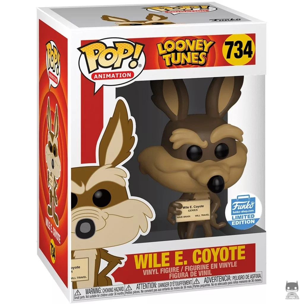 Figurine Funko POP Wile E. Coyote avec boîte