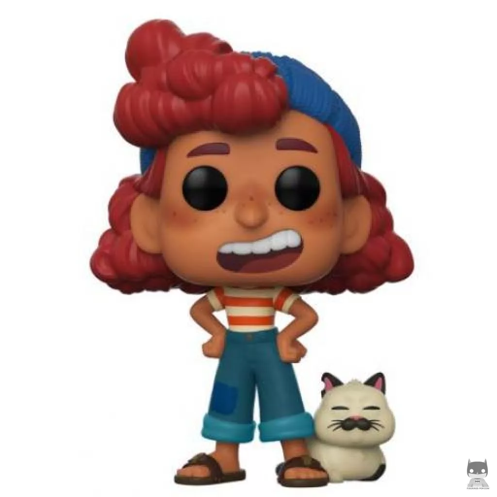Figurine Funko POP Giulia Marcovaldo avec Machiavelli (Luca)