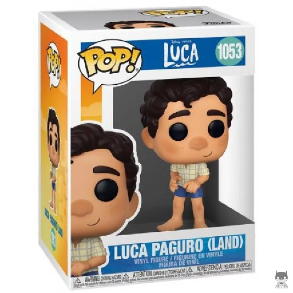 Figurine Funko POP Luca Paguro (Terre) avec boîte