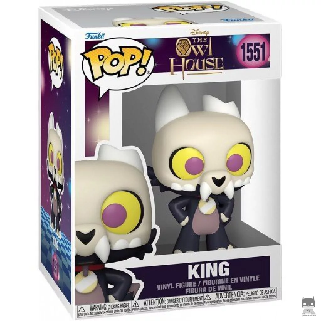 Figurine Funko POP King avec boîte