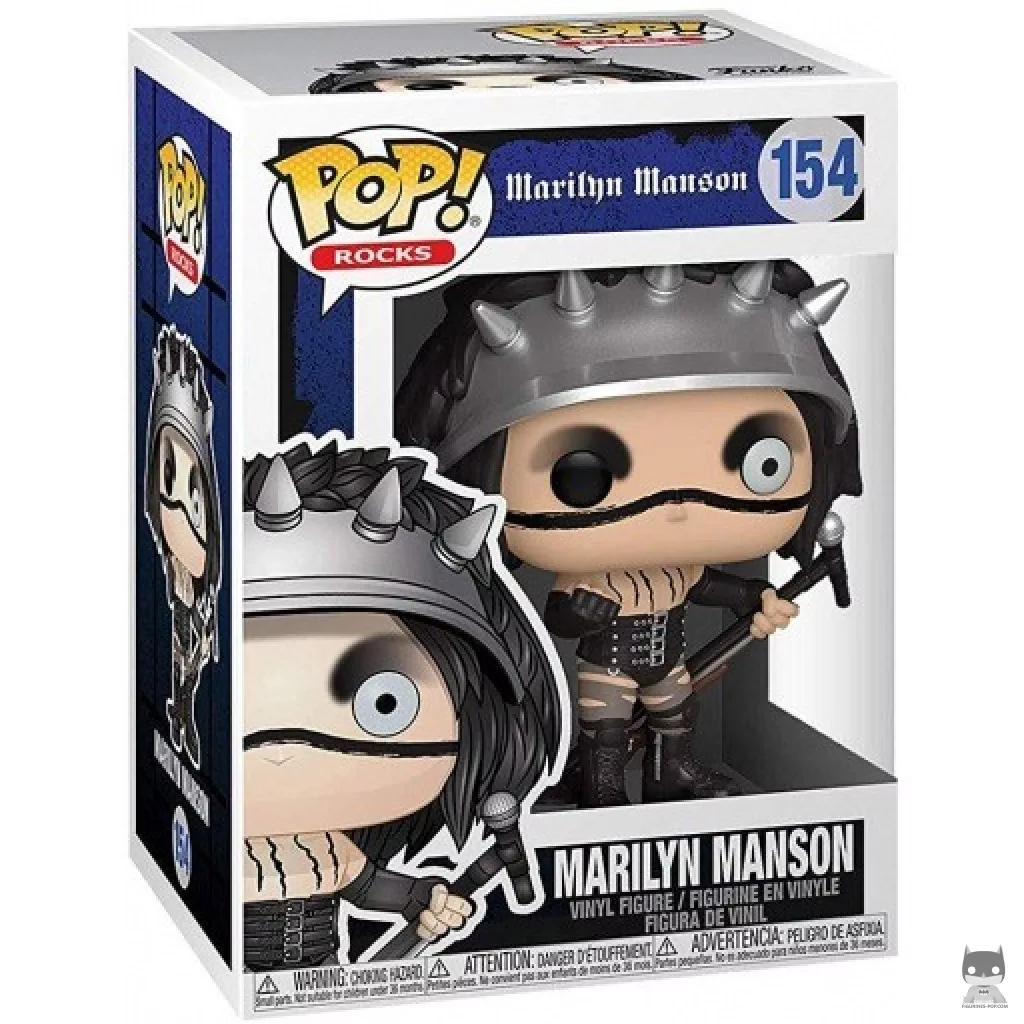 Figurine Funko POP Marilyn Manson avec boîte