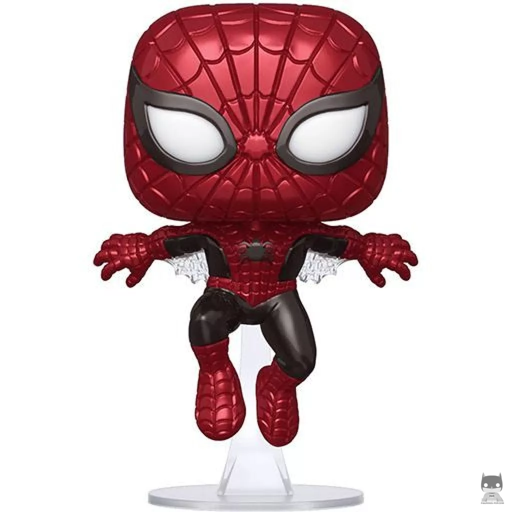 Figurine Funko POP Spider-Man (Metallic) (Marvel 80 Ans)