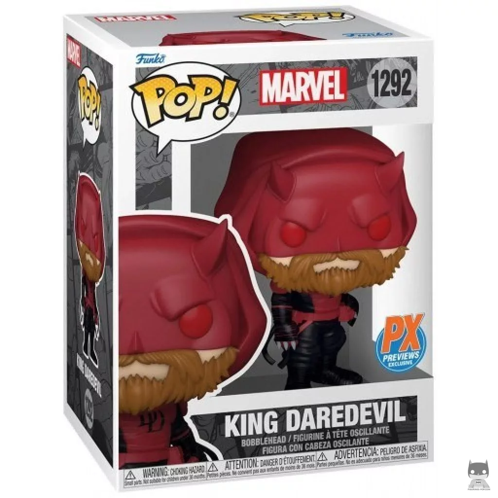 Figurine Funko POP King Daredevil avec boîte