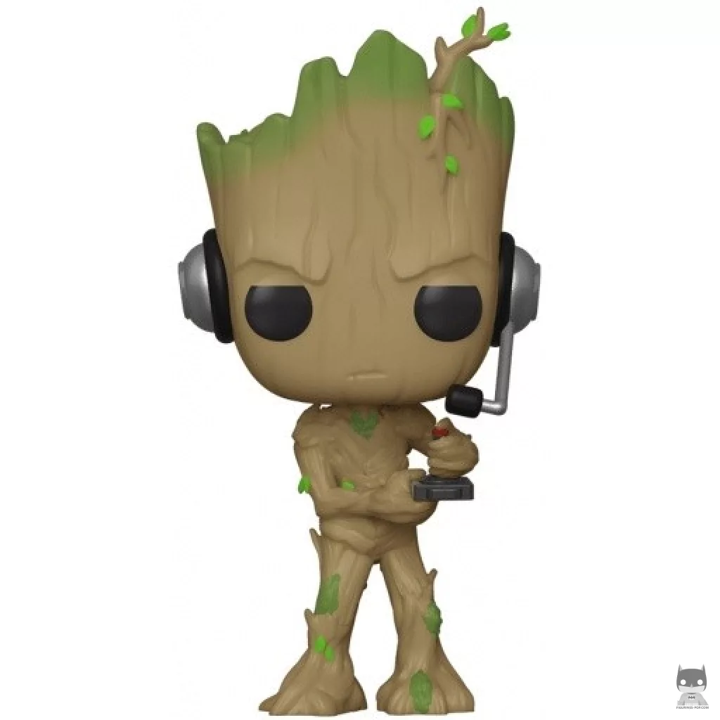 Figurine Funko POP Groot Gamer (Chase) (Marvel Comics)
