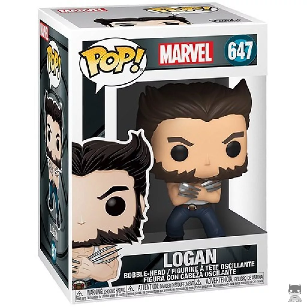 Figurine Funko POP Logan avec boîte