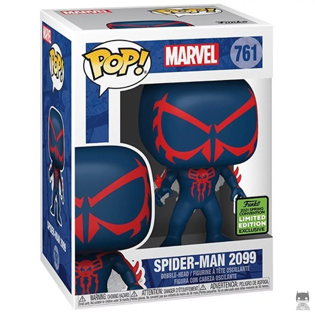Figurine Funko POP Spider-Man 2099 avec boîte