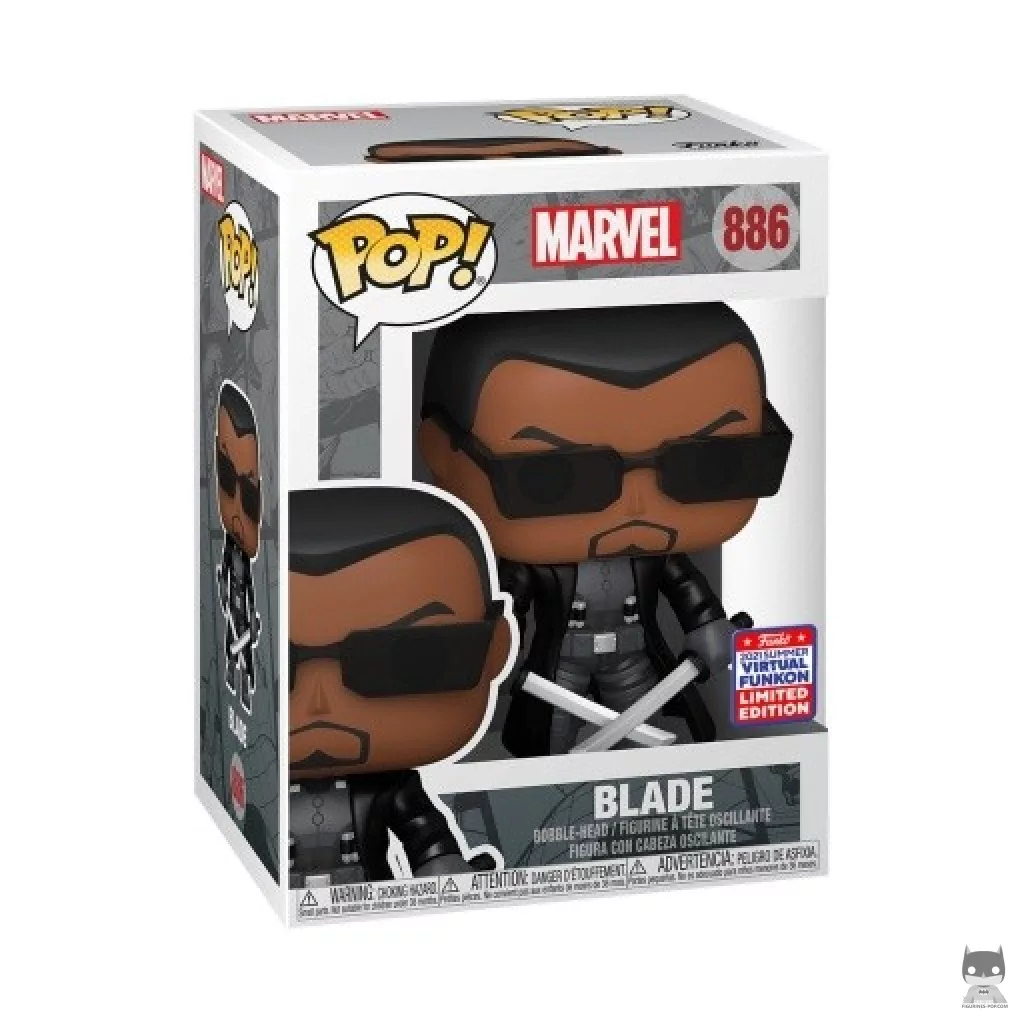Figurine Funko POP Blade avec boîte