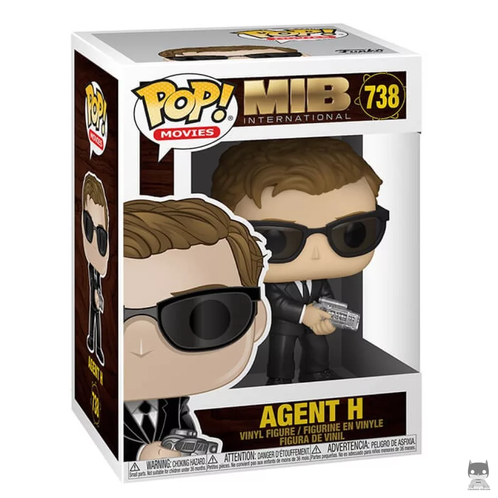 Figurine Funko POP Agent H avec boîte