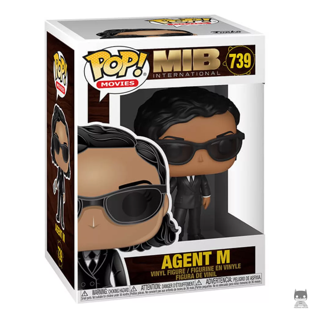 Figurine Funko POP Agent M avec boîte