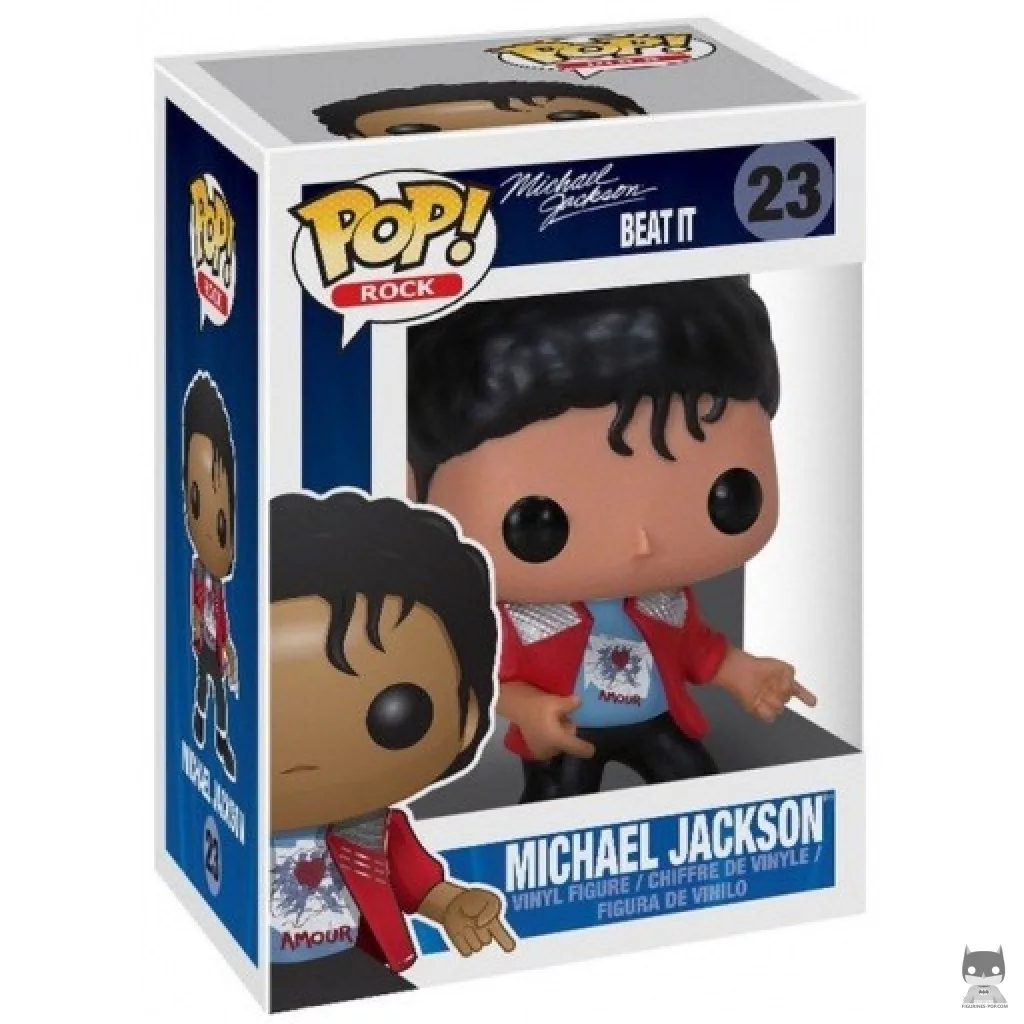 Figurine Funko POP Michael Jackson (Beat It) avec boîte