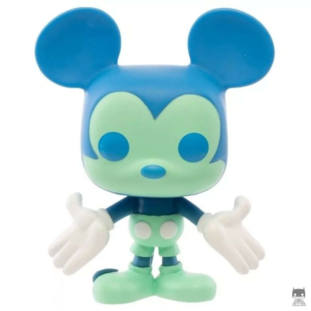 Figurine Funko POP Mickey Mouse (Bleu & Vert) (Mickey Mouse 90 Ans)
