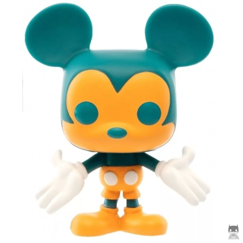 Figurine Funko POP Mickey Mouse (Orange & Bleu ciel) (Mickey Mouse 90 Ans)