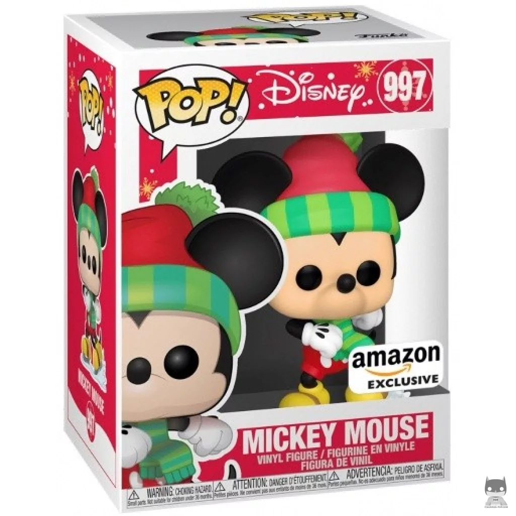 Figurine Funko POP Mickey Mouse Patins à Glace avec boîte