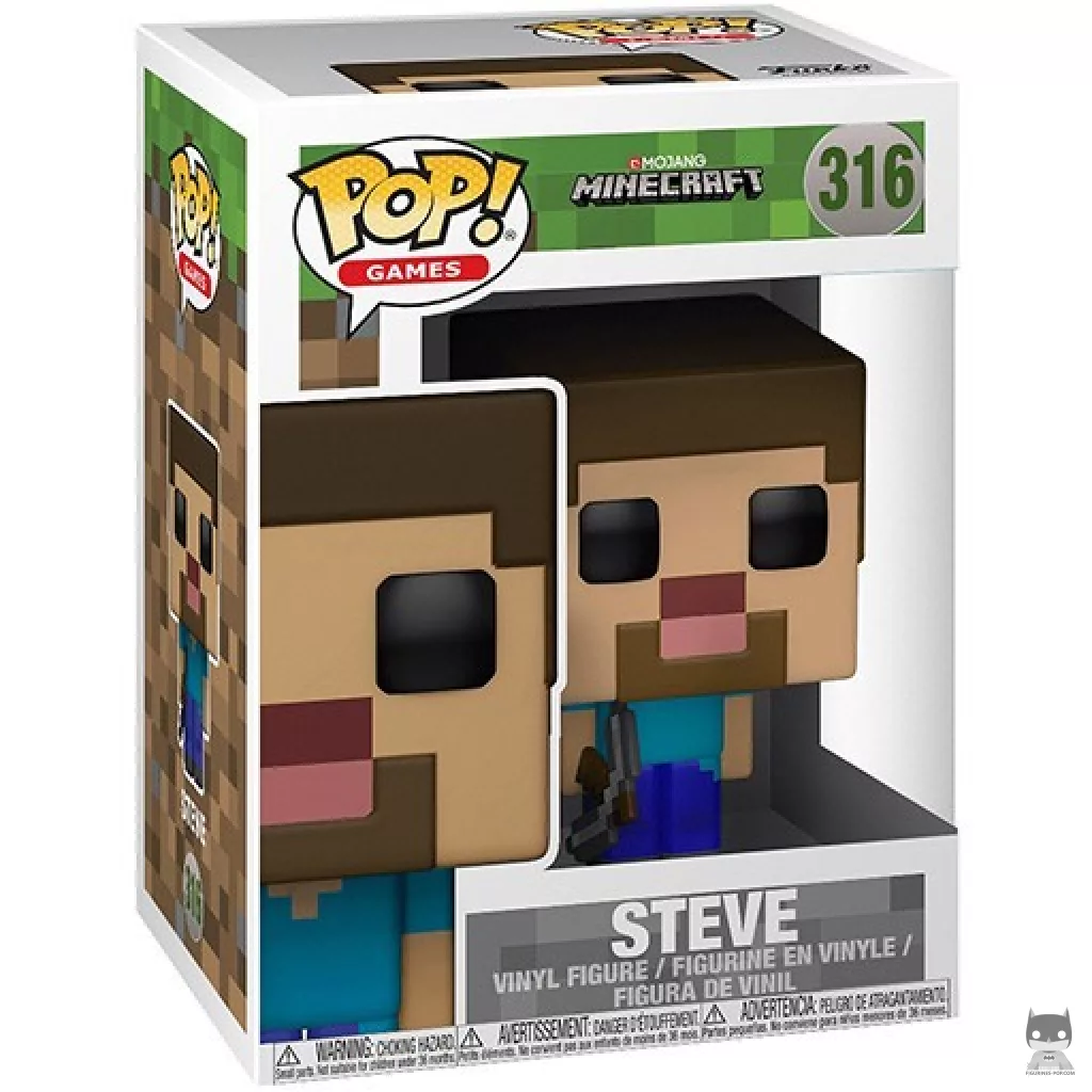 Figurine Funko POP Steve avec boîte