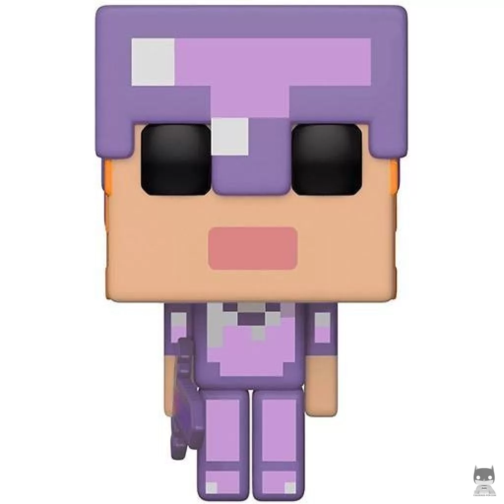 Figurine Funko POP Alex avec Armure Enchantée (Minecraft)