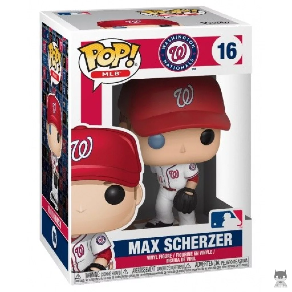 Figurine Funko POP Max Scherzer avec boîte
