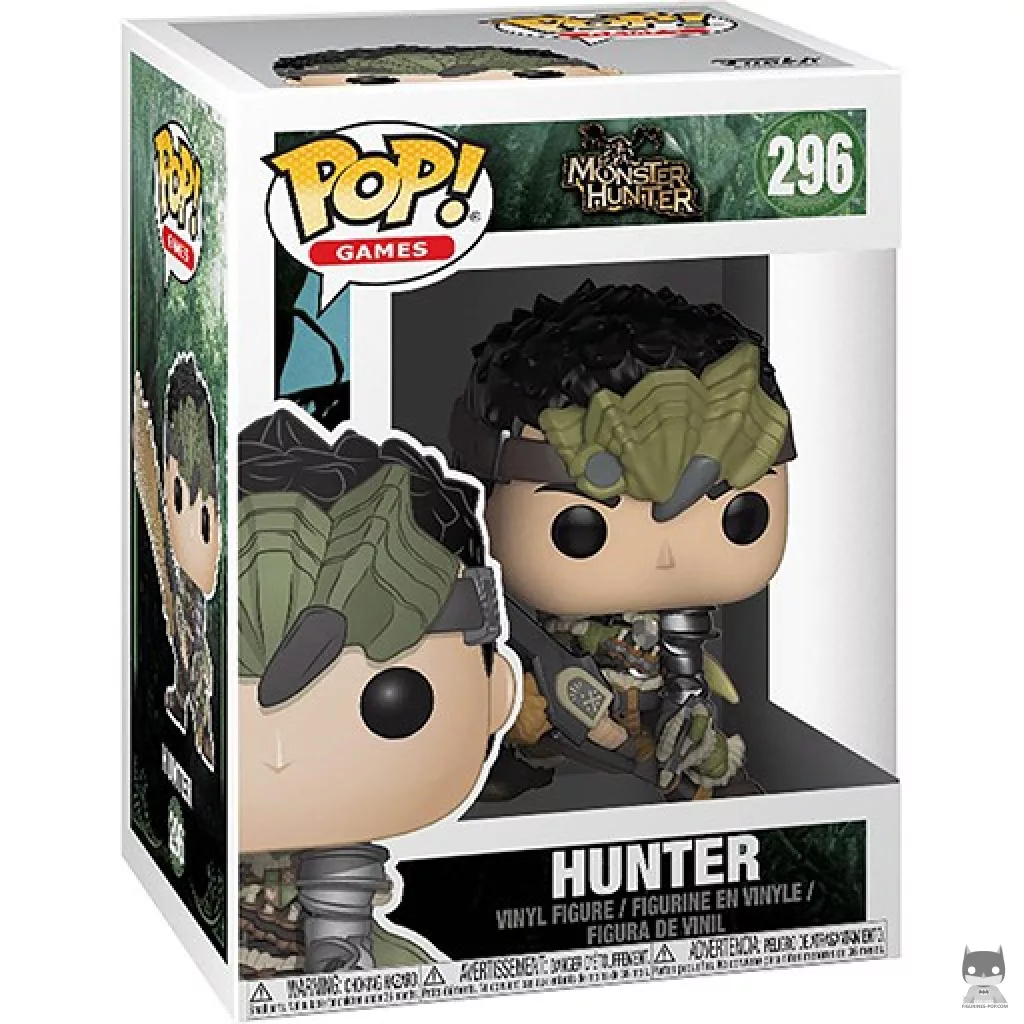 Figurine Funko POP Hunter avec boîte
