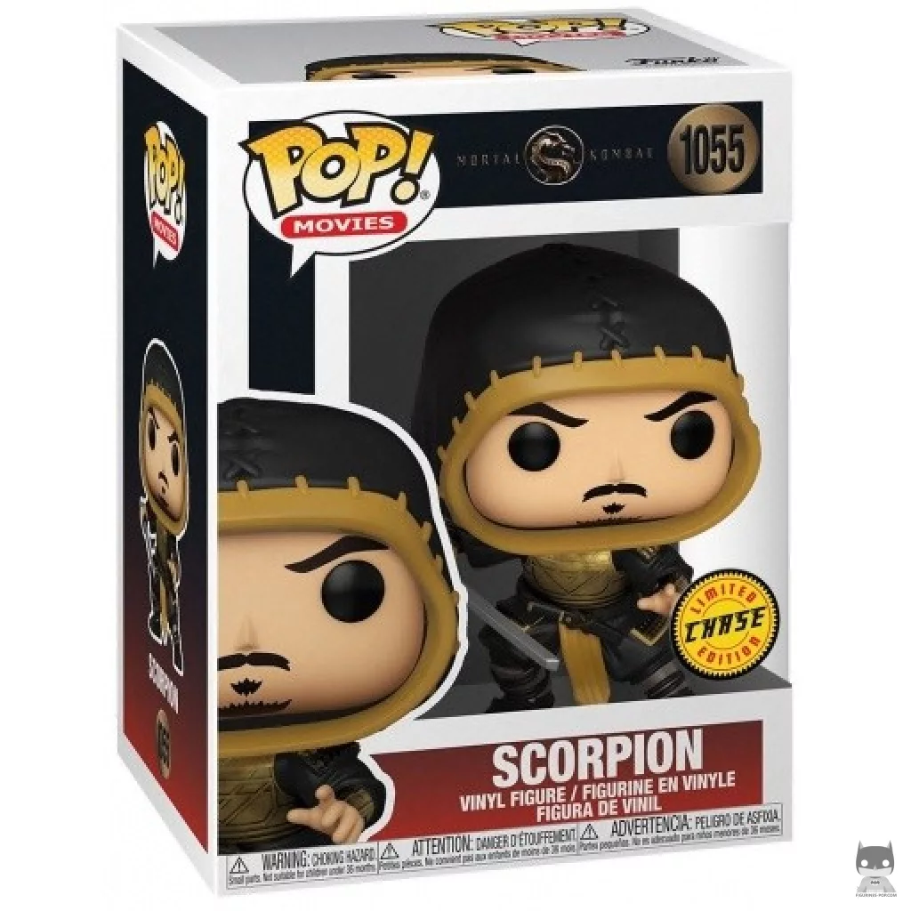 Figurine Funko POP Scorpion (Metallic) (Chase) avec boîte