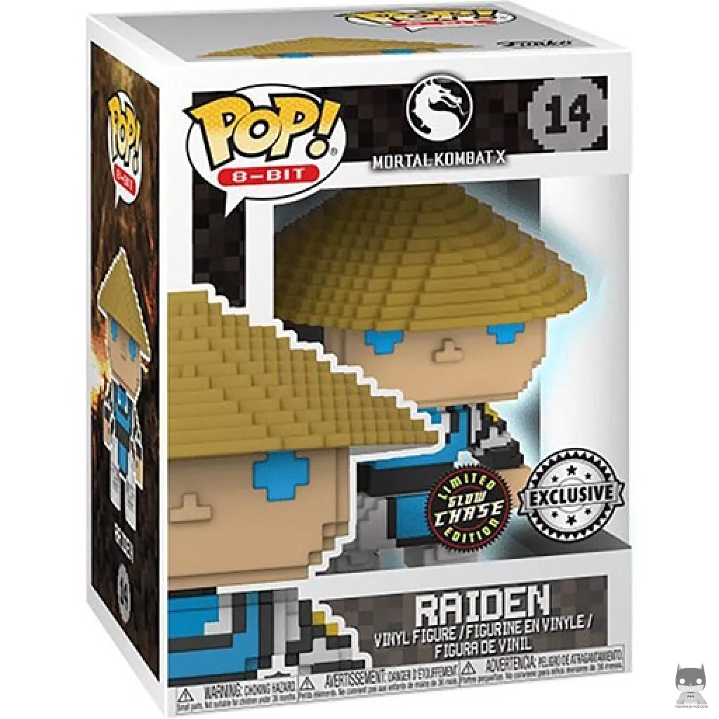Figurine Funko POP Raiden (Chase) avec boîte