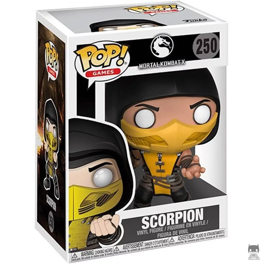 Figurine Funko POP Scorpion avec boîte