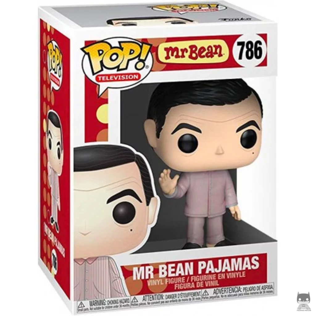 Figurine Funko POP Mr. Bean en Pyjama avec boîte