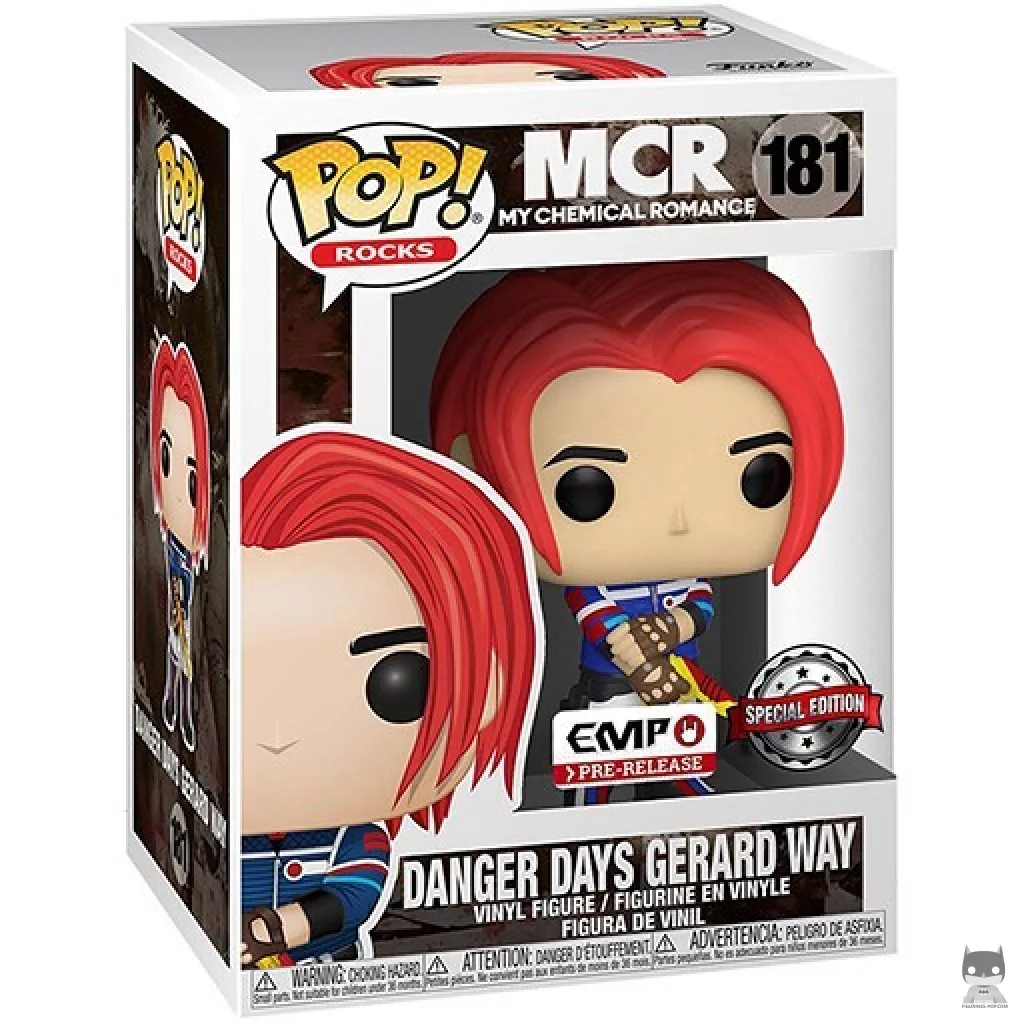 Figurine Funko POP Danger Days Gerard Way avec boîte