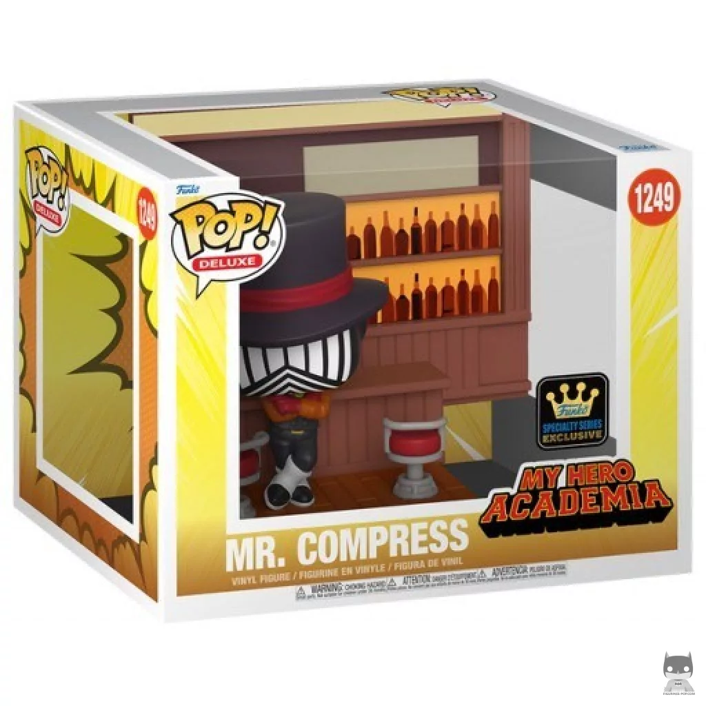 Figurine Funko POP League of Villains : Mr. Compress avec boîte