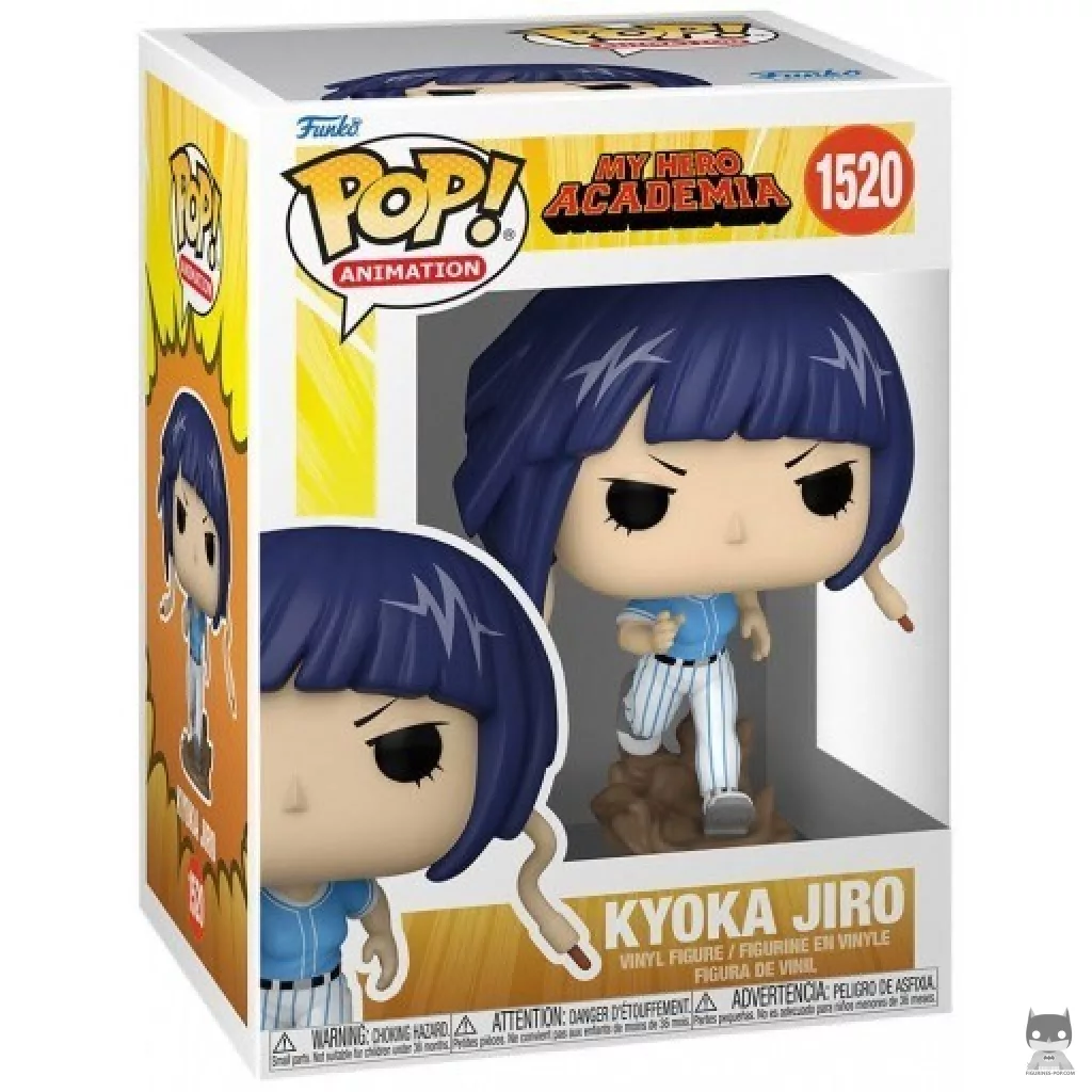 Figurine Funko POP Kyoka Jiro (Hero League Baseball) avec boîte
