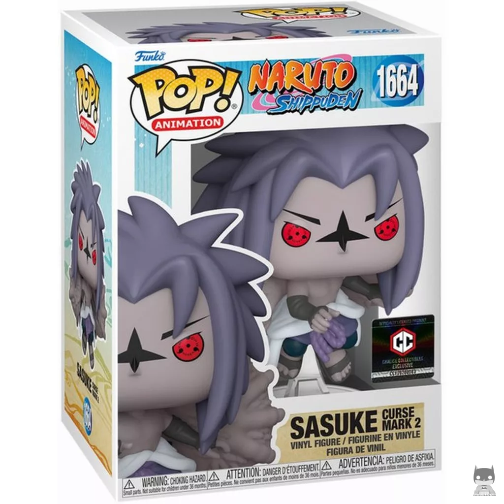Figurine Funko POP Sasuke (marque maudite 2) avec boîte