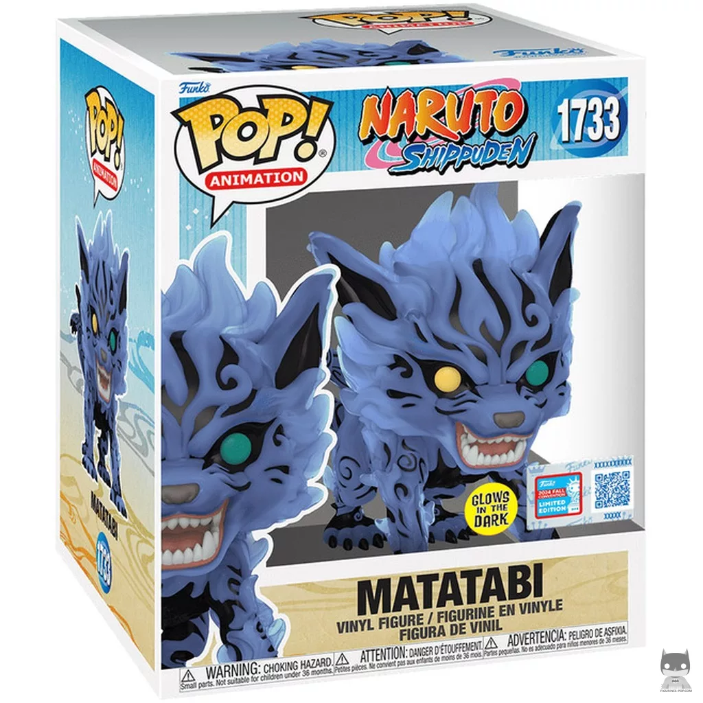 Figurine Funko POP Matatabi (Supersized & Glow in the Dark) avec boîte