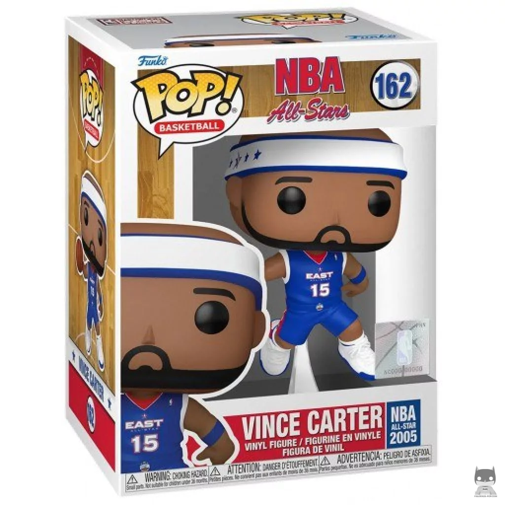 Figurine Funko POP Vince Carter avec boîte