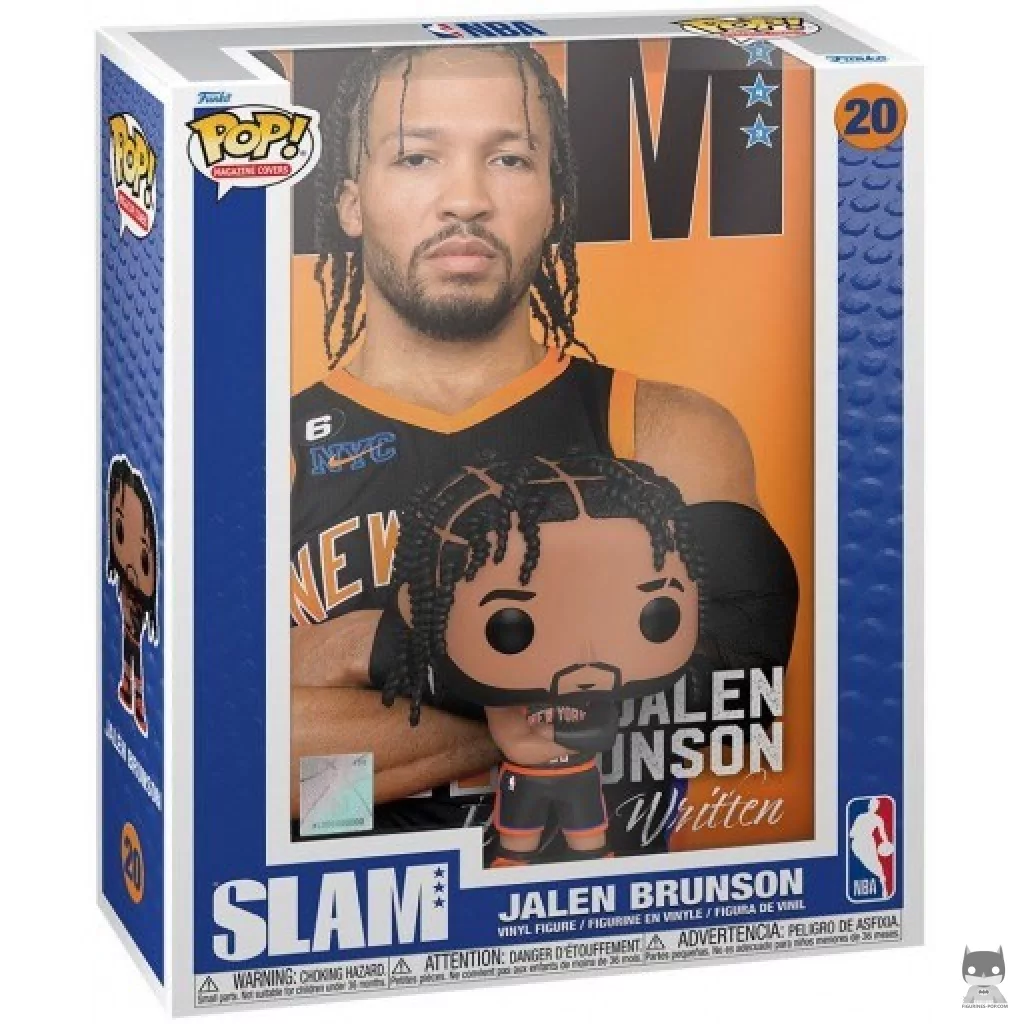 Figurine Funko POP SLAM : Jalen Brunson avec boîte