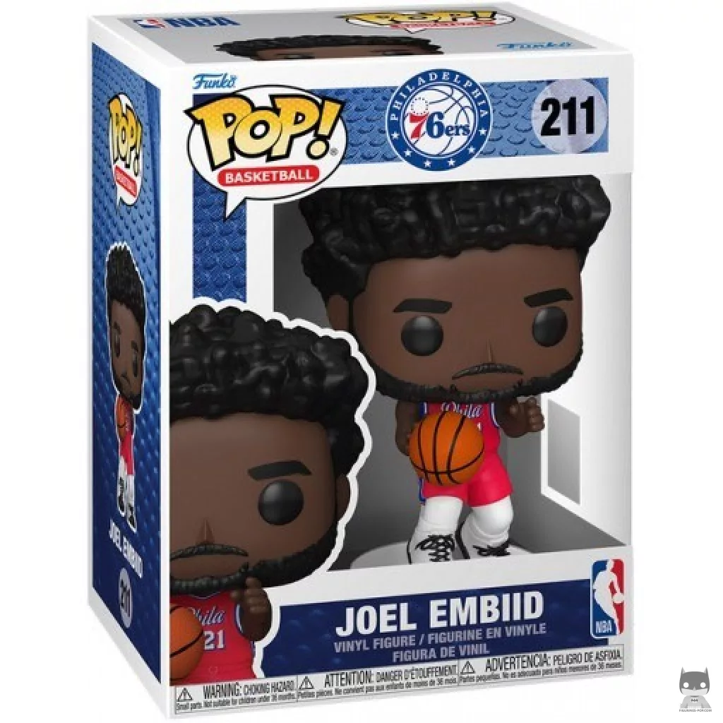 Figurine Funko POP Joel Embiid avec boîte