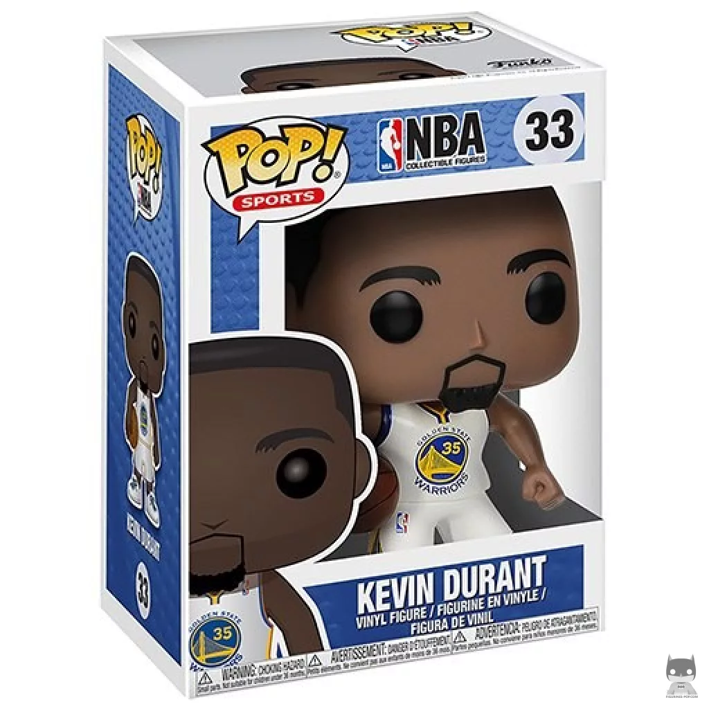 Figurine Funko POP Kevin Durant avec boîte