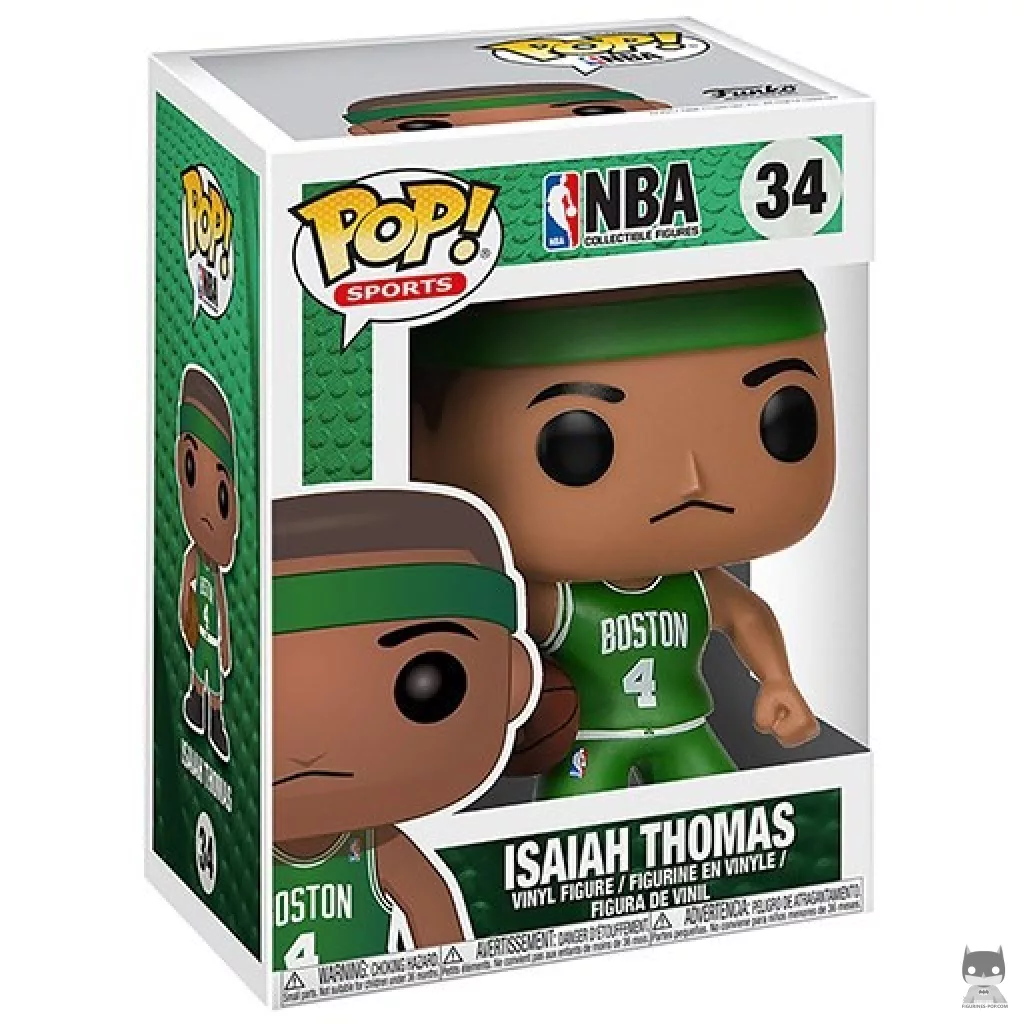 Figurine Funko POP Isaiah Thomas avec boîte