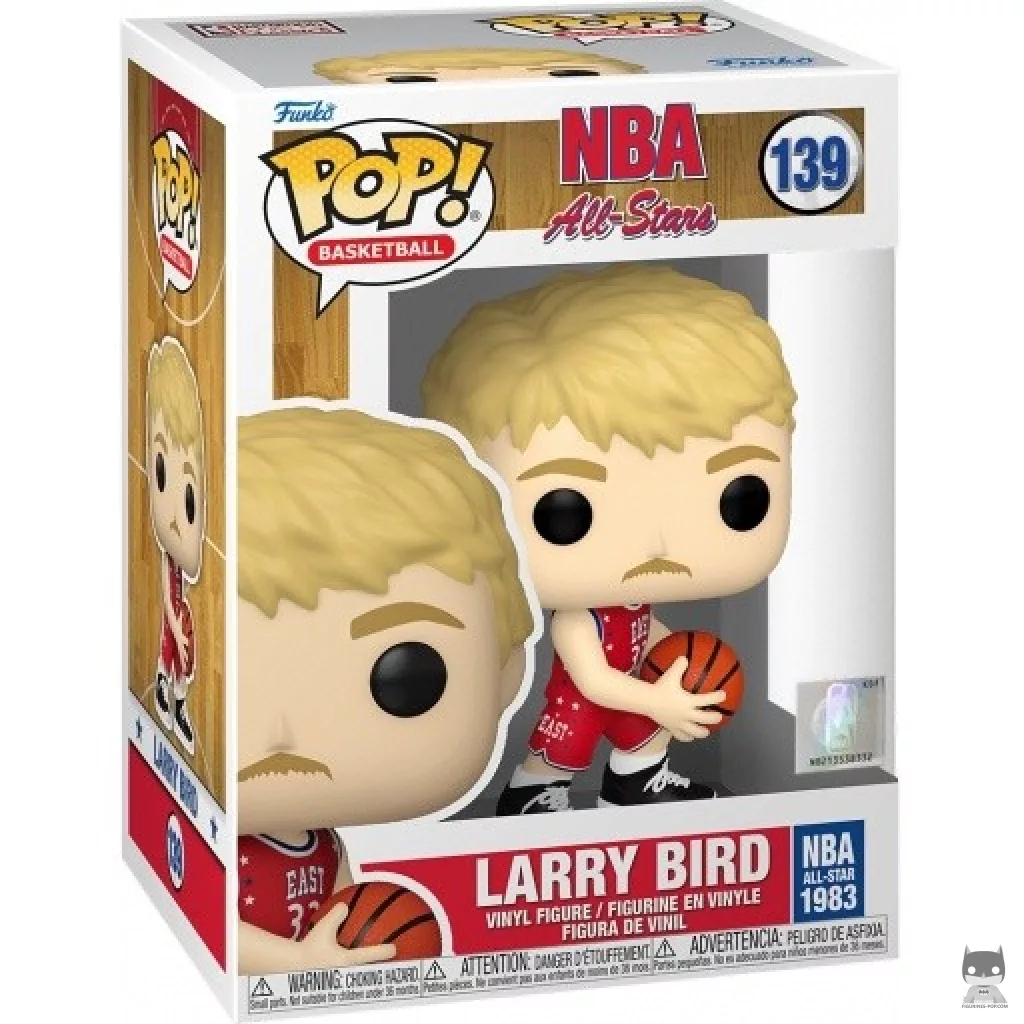 Figurine Funko POP Larry Bird NBA All-Star 1983 avec boîte