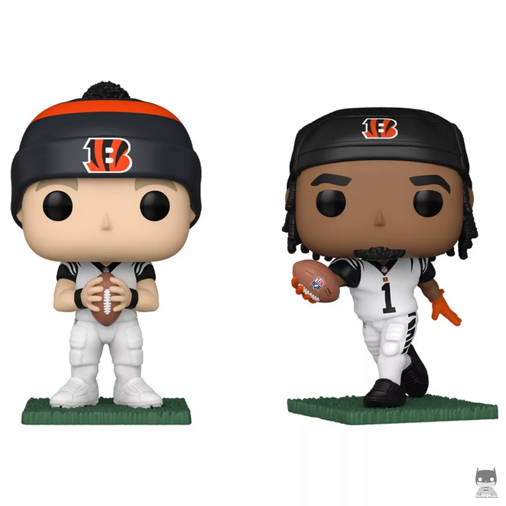 Figurine Funko POP Joe Burrow & Ja'Marr Chase (NFL)