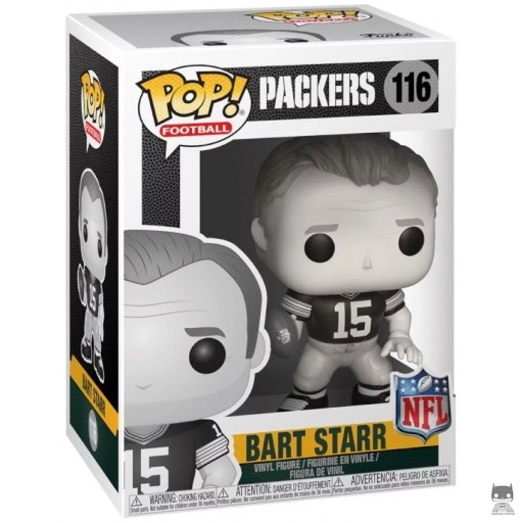 Figurine Funko POP Bart Starr avec boîte